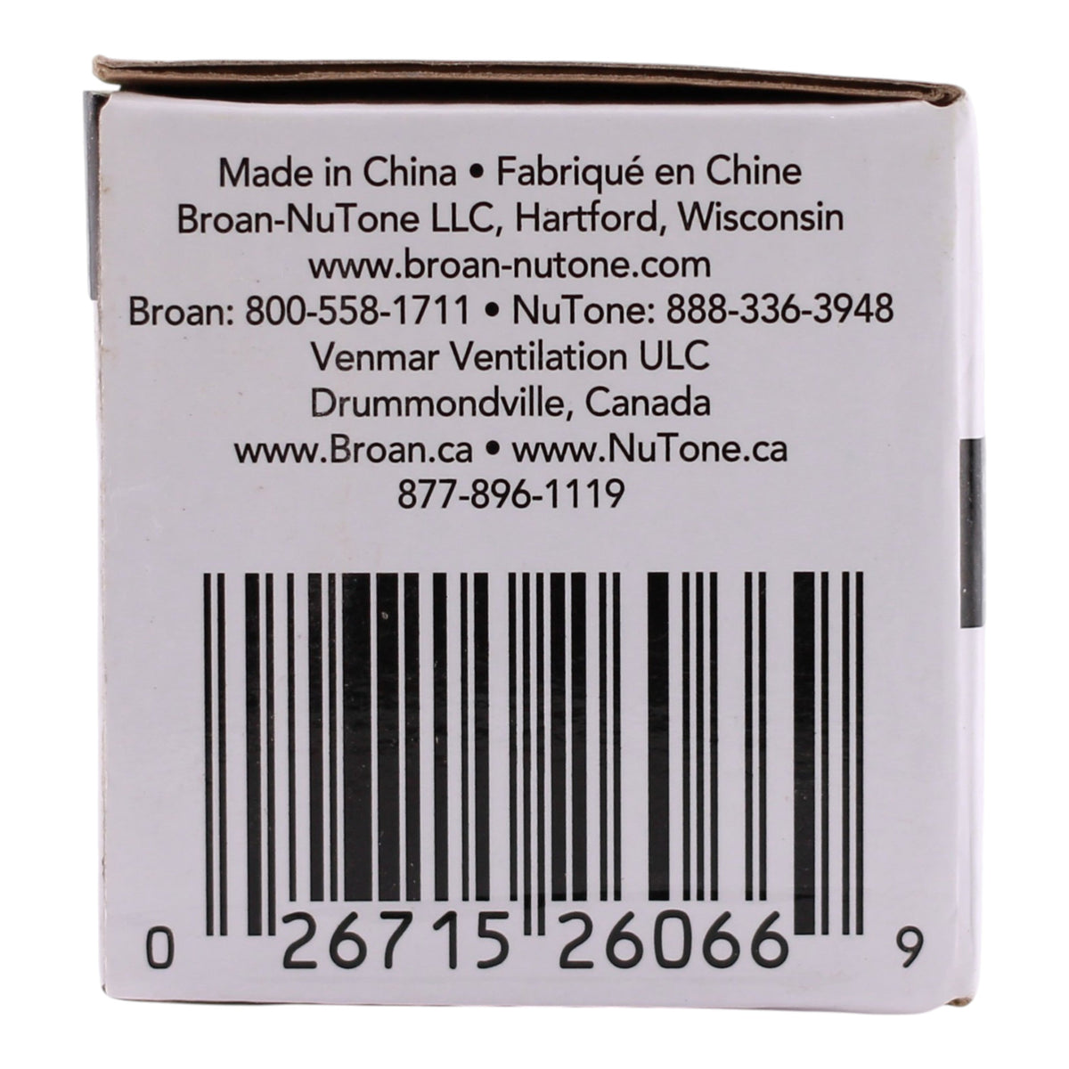 Broan-NuTone, DT100W, Delay-Off Timer, Wall Control, White, 120V, Single-Gang - Image 4