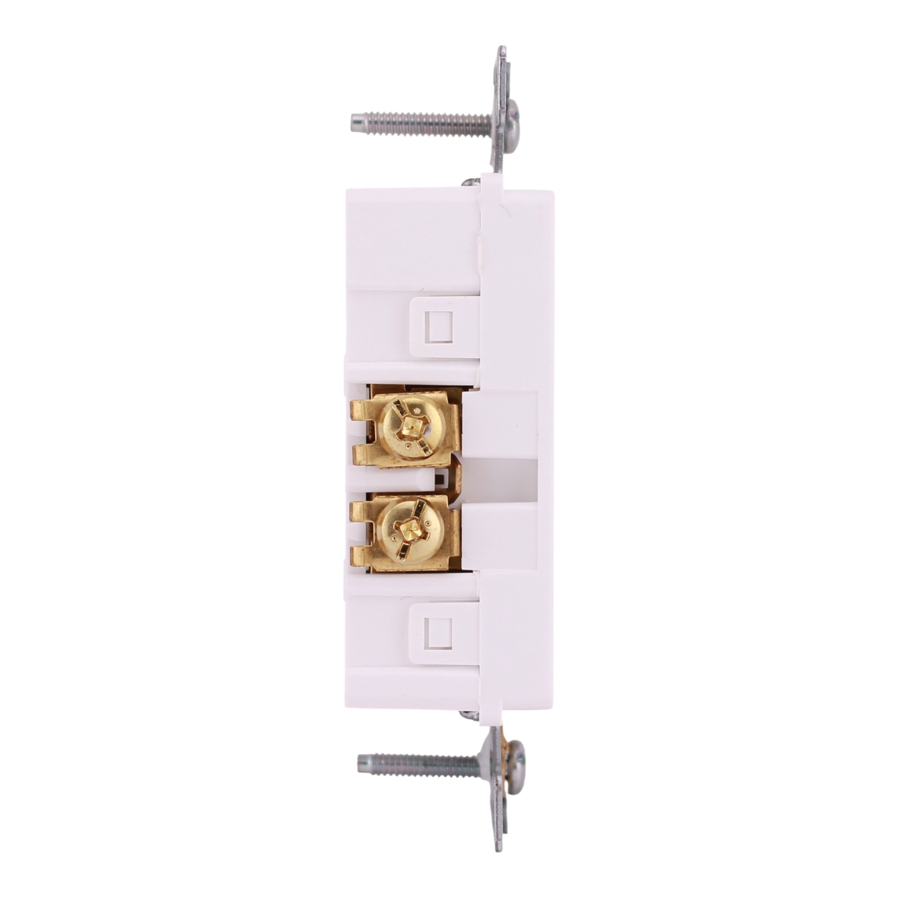 Square D X Series, SQR44104WH, 15A, 125V, TR/WR, Decorator Duplex Receptacle, White - Image 6