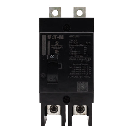 Eaton Series C GHB2090 90A 2P 480Y/277V Molded Case Circuit Breaker - Image 4