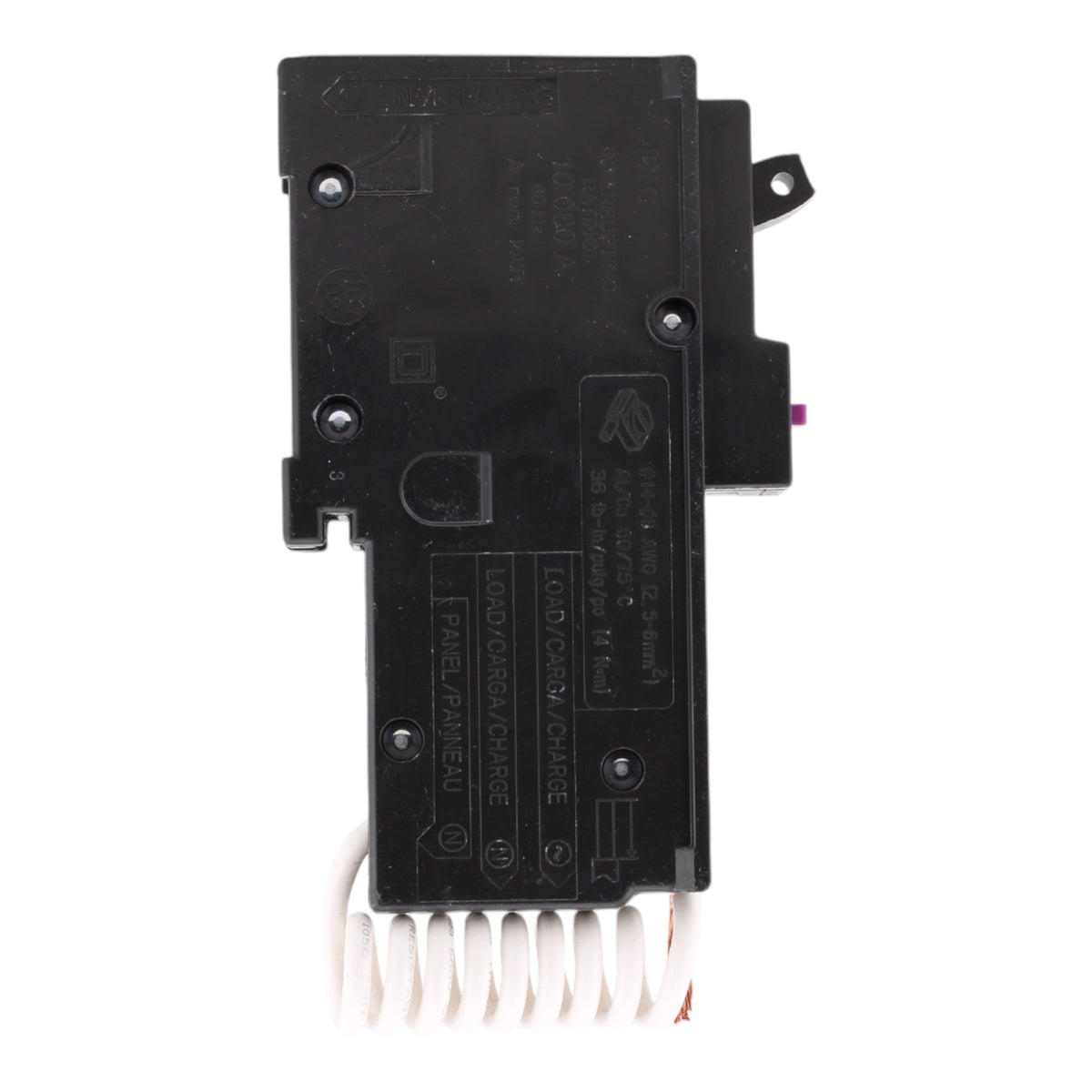 Square D Homeline HOM115DF 15A 1P 120V AFCI/GFCI Pigtail Neutral Circuit Breaker - Image 4