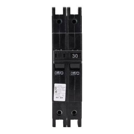 Eaton Quicklag QCF2030 30A 2P 120/240V Thermal-Magnetic Cable-In/Cable-Out Circuit Breaker - Image 4