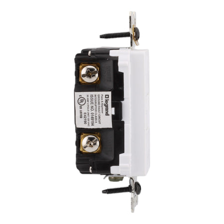 Legrand 1597TRWRW, 15A, 125V, GFCI Receptacle, Tamper-Resistant, Weather-Resistant, Self-Test, SafeLock® Protection, for Outdoor Use - Image 2