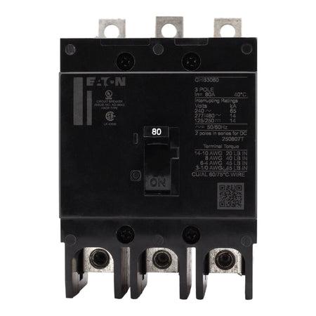 Eaton Series C GHB3080 80A 3P 480Y/277V Molded Case Circuit Breaker - Image 4