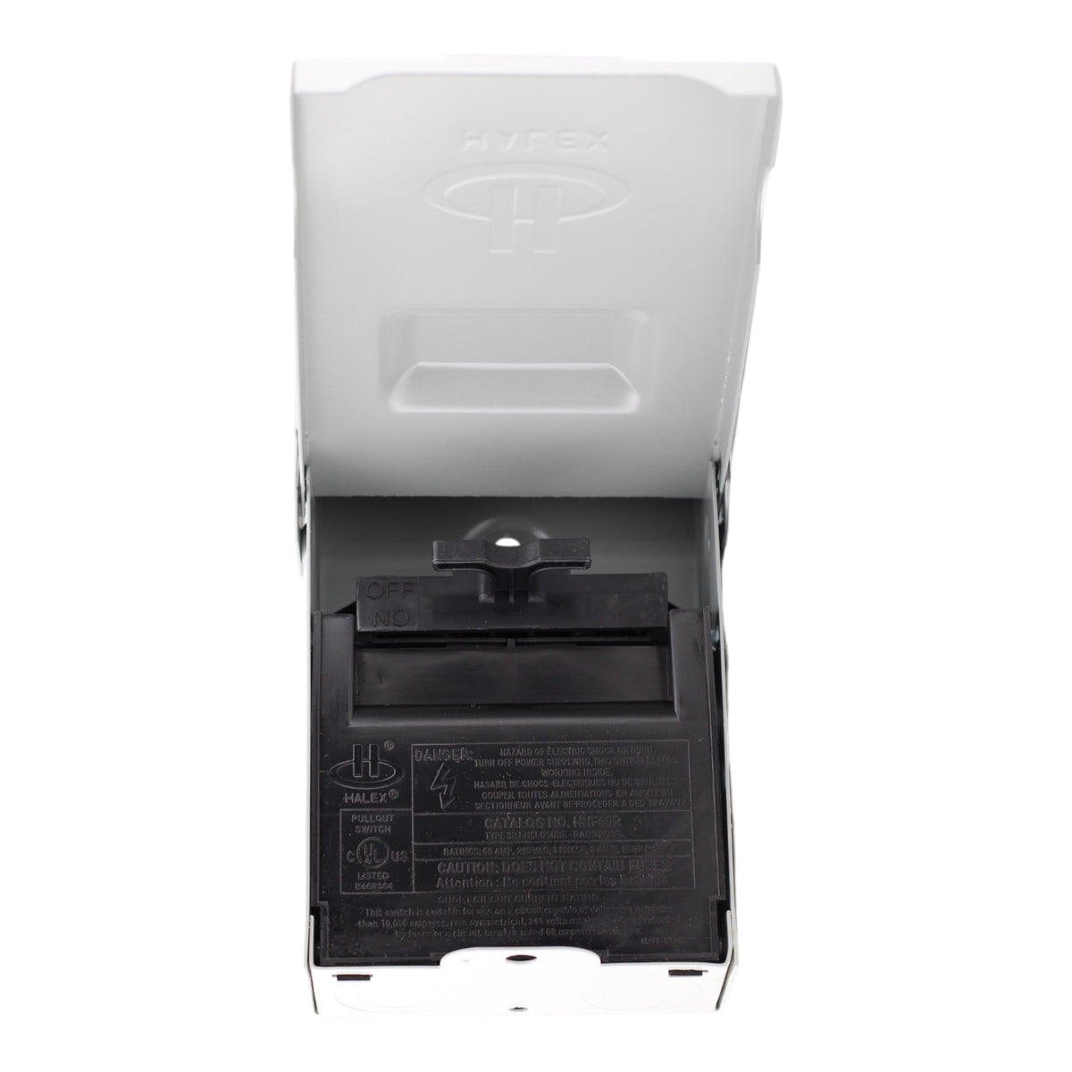 Halex, HNF60R, 60A, 240V, Non-Fused, Pull-Out AC Disconnect, Outdoor - Image 5