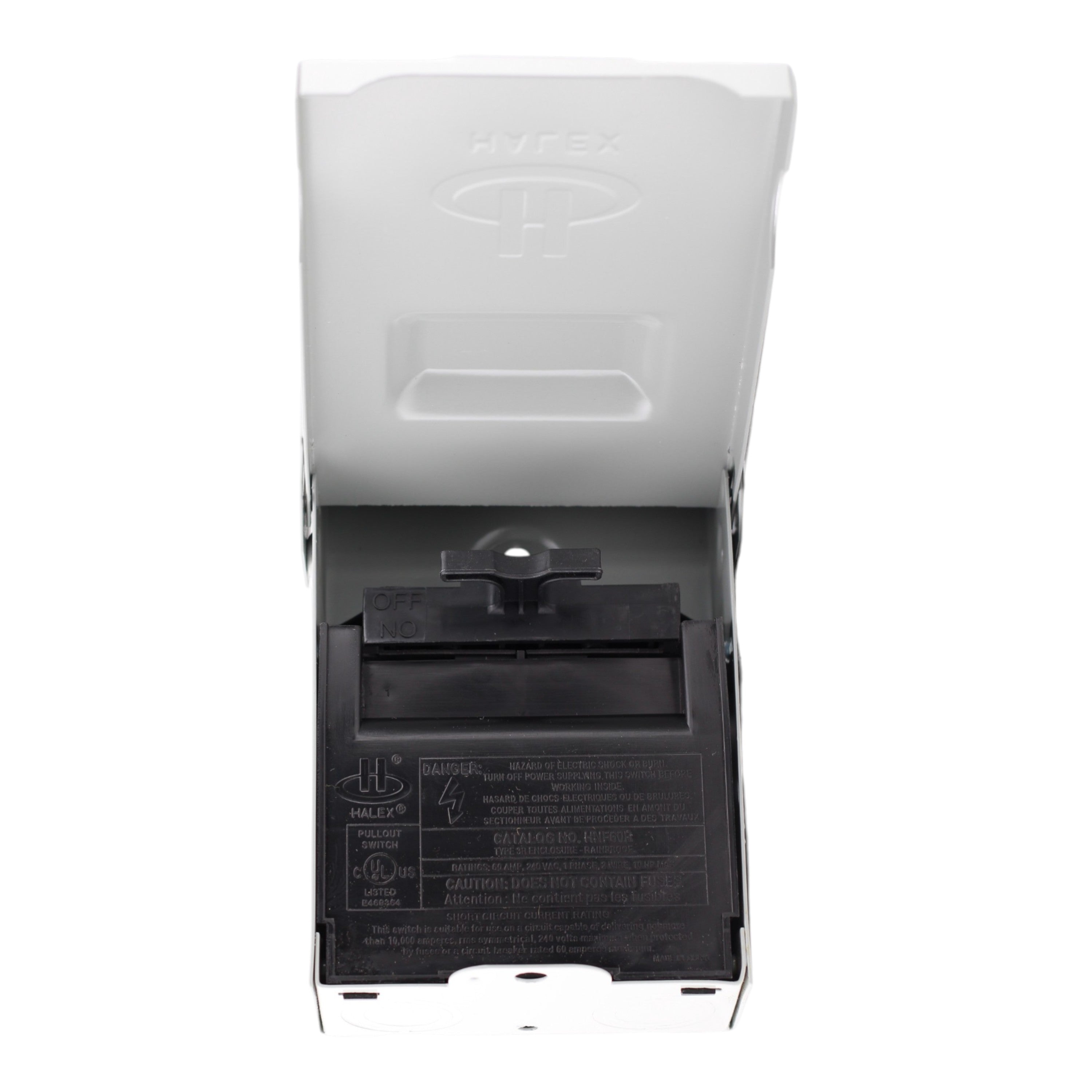 Halex, HNF60R, 60A, 240V, Non-Fused, Pull-Out AC Disconnect, Outdoor - Image 5