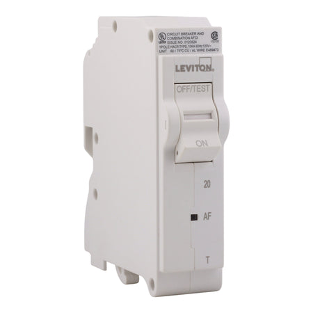 Leviton LB120-AFT 20A 1P 120V AFCI Plug-On Neutral Circuit Breaker - Image 10