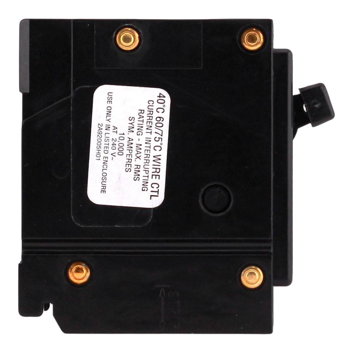Eaton BR, BR260H, 60A, 2P, 240V, High-Magnetic, Plug-On, Circuit Breaker - Image 4