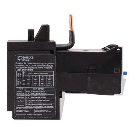 Eaton C440 XTOE045DCS 9-45A Electronic Overload Relay - Image 4