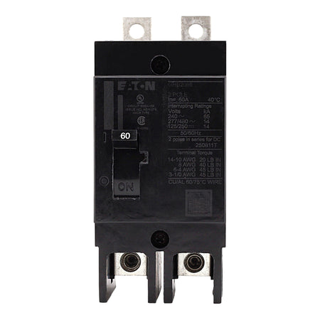 Eaton Series C GHB2060 60A 2P 480Y/277V Molded Case Circuit Breaker - Image 4