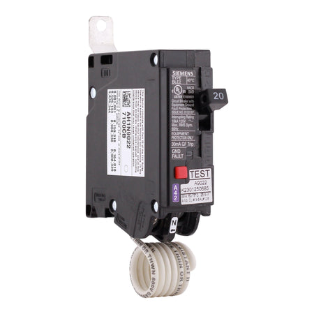 Siemens BLE2, BE120, 20A, 1P, 120V, GFCI, Bolt-On, Circuit Breaker - Image 4