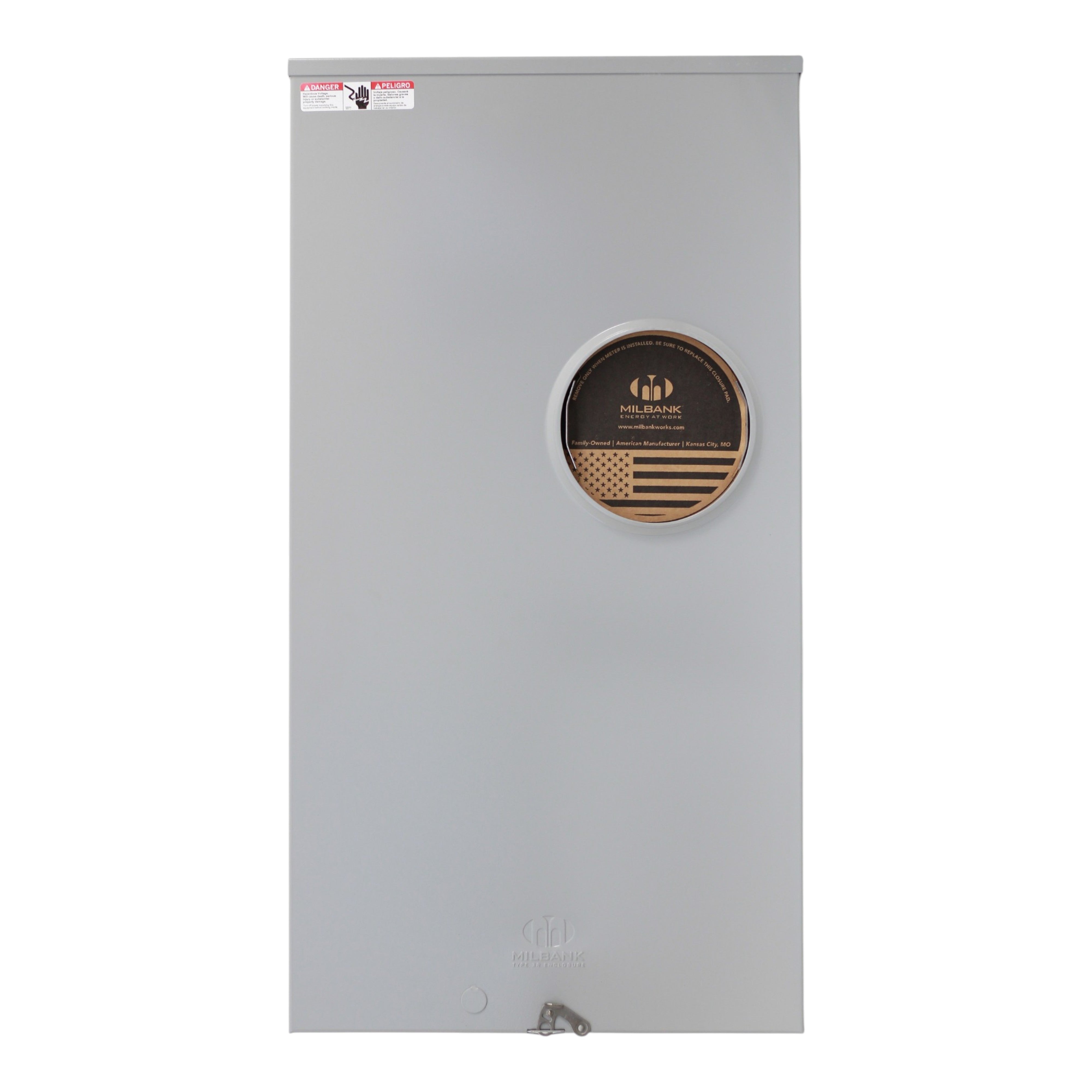 Milbank, U2448-X, 320A, 600VAC, 4-Terminal, Ringless, Lever Bypass, Meter Socket - Image 4