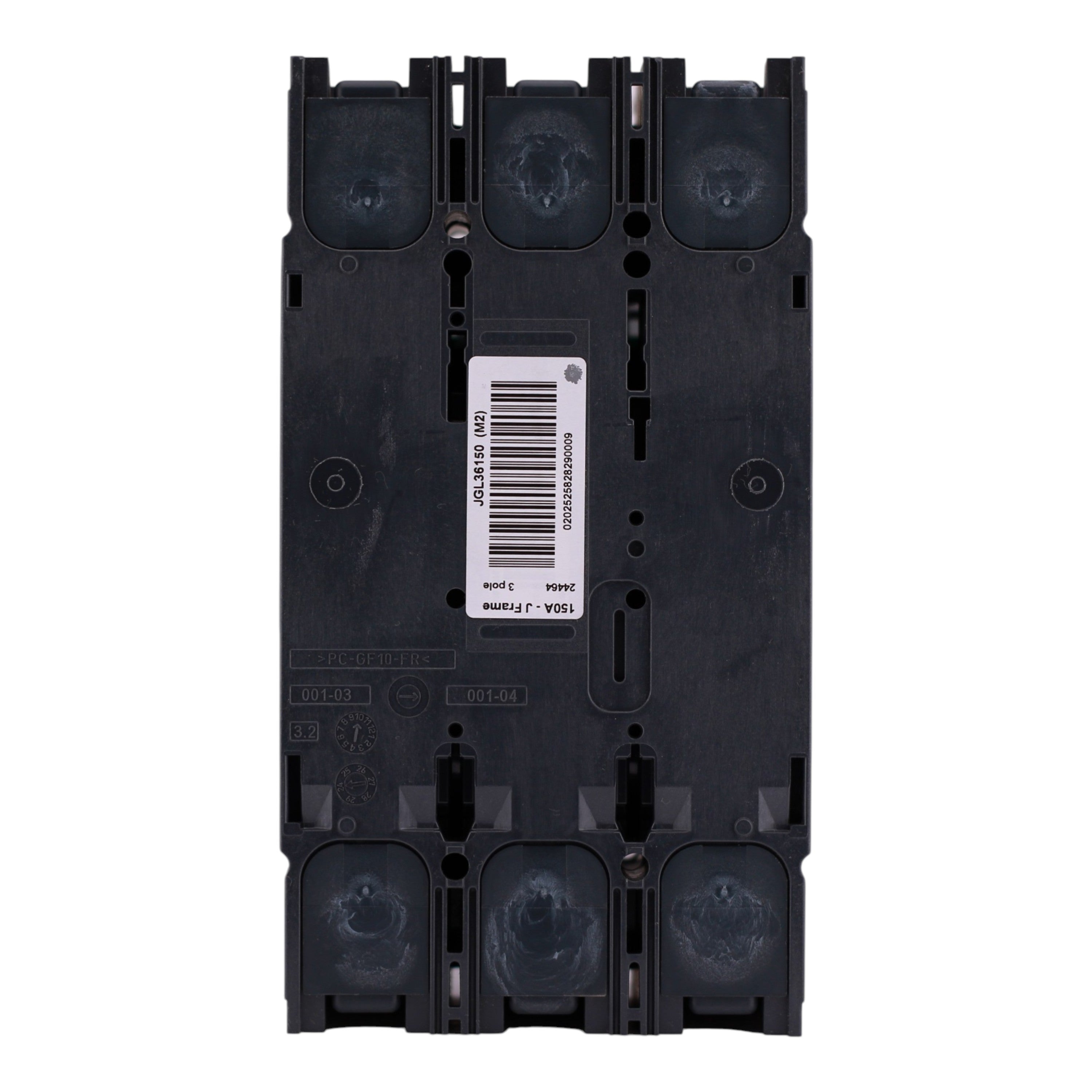 Square D PowerPacT J, JGL36150, 150A, 3P, 600V, 18kA, Lug-Lug, Circuit Breaker - Image 6