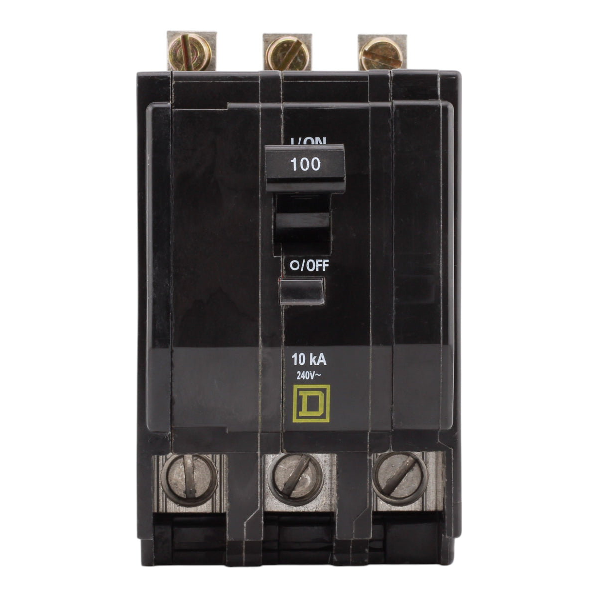 Square D QO QOB3100 100A 3P 120/240V Standard Bolt-On Circuit Breaker - Image 4