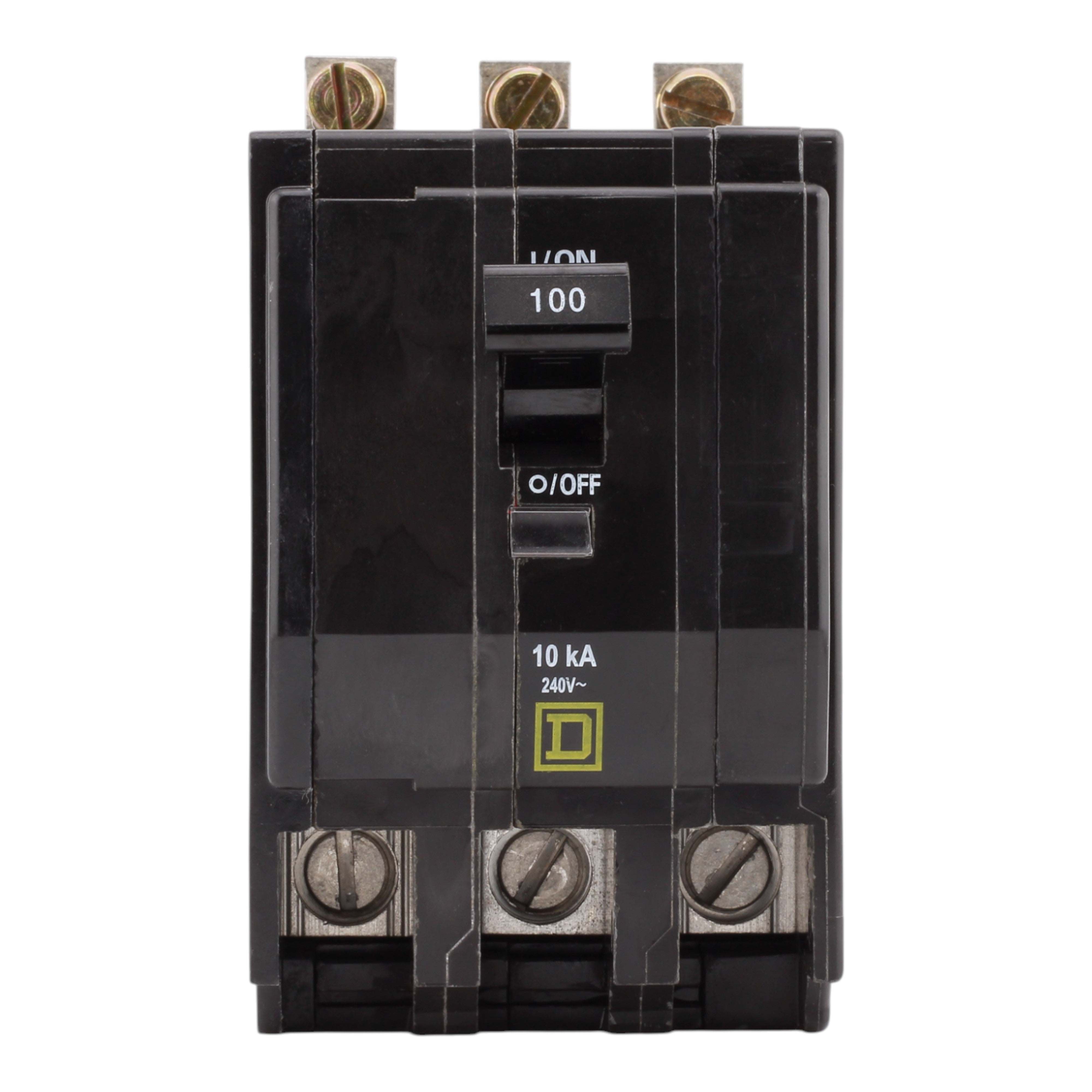 Square D QO QOB3100 100A 3P 120/240V Standard Bolt-On Circuit Breaker - Image 4