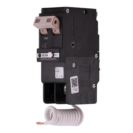 Eaton CH, CHFN220GF, 20A, 2P, 120/240V, GFCI, Pigtail Neutral, Circuit Breaker - Image 2