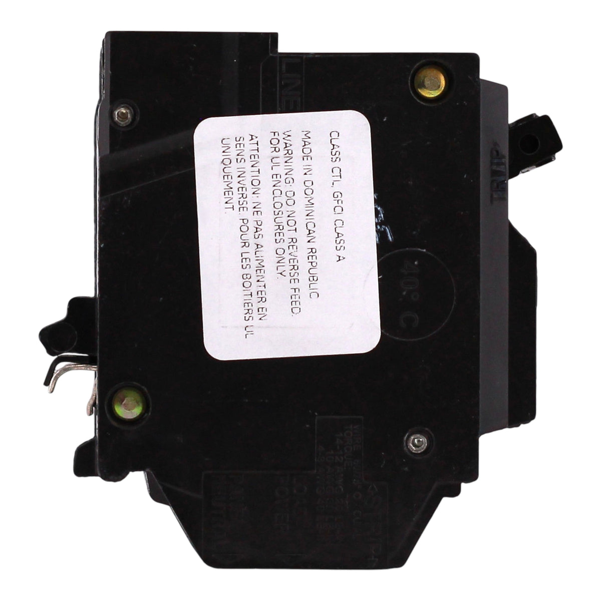 ABB Q-Line, THQL2125PGFT, 25A, 2P, 120/240V, GFCI, Plug-On Neutral, Circuit Breaker - Image 5