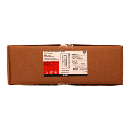 GE PowerMark PRO PLM4020C 200A 40-Space 80-Circuit NEMA 1 Plug-On Neutral Load Center - Image 3
