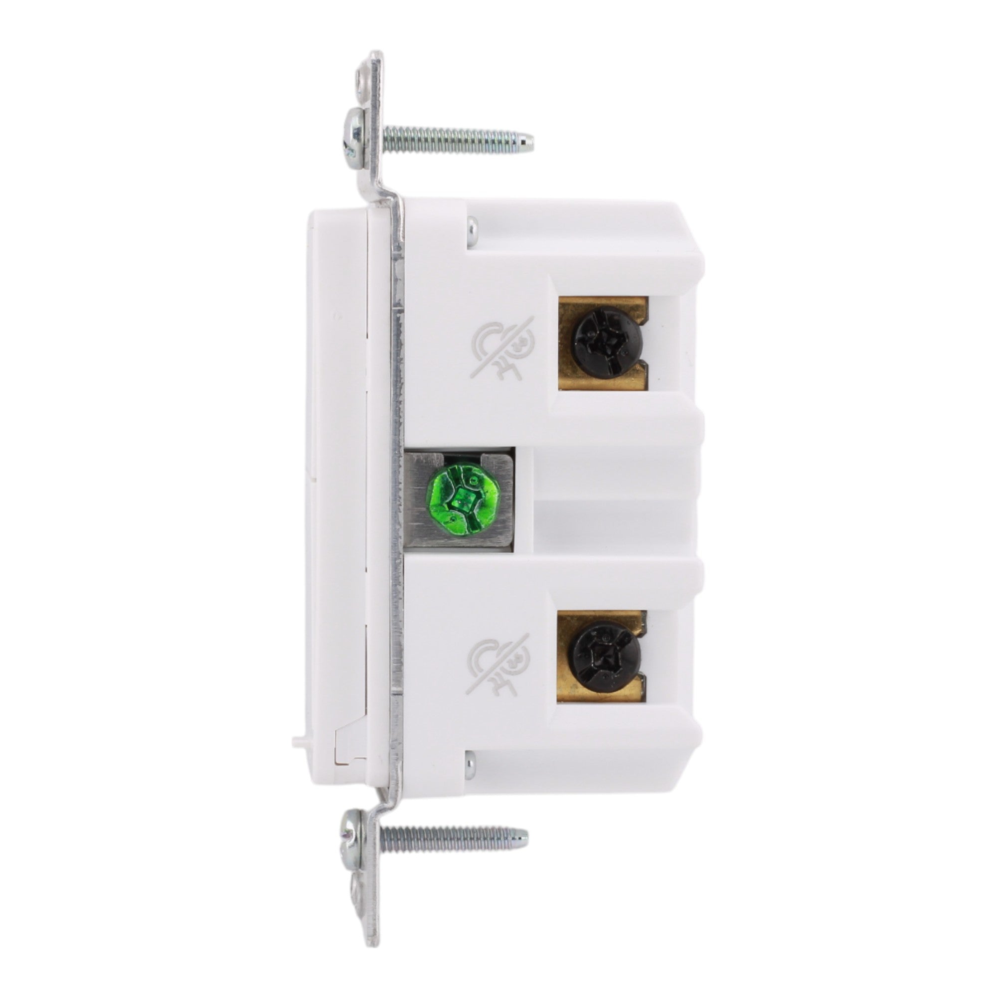Square D SQR22601WH X Series 15A 600W Single Pole/3-Way Rocker Dimmer, Matte White Finish - Image 3