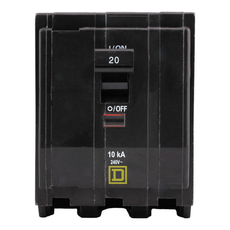 Square D QO QO320 20A 3P 120/240V Standard Plug-In Circuit Breaker - Image 3