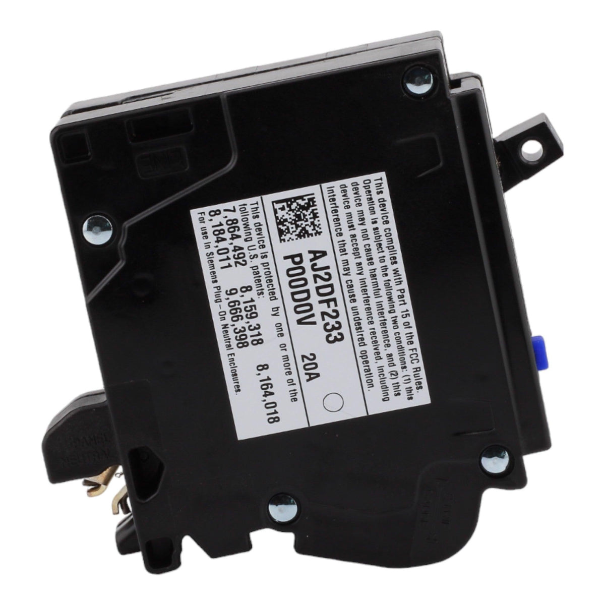 Siemens QA120AFCN 20A 1P 120V AFCI Plug on Neutral Circuit Breaker - Image 5