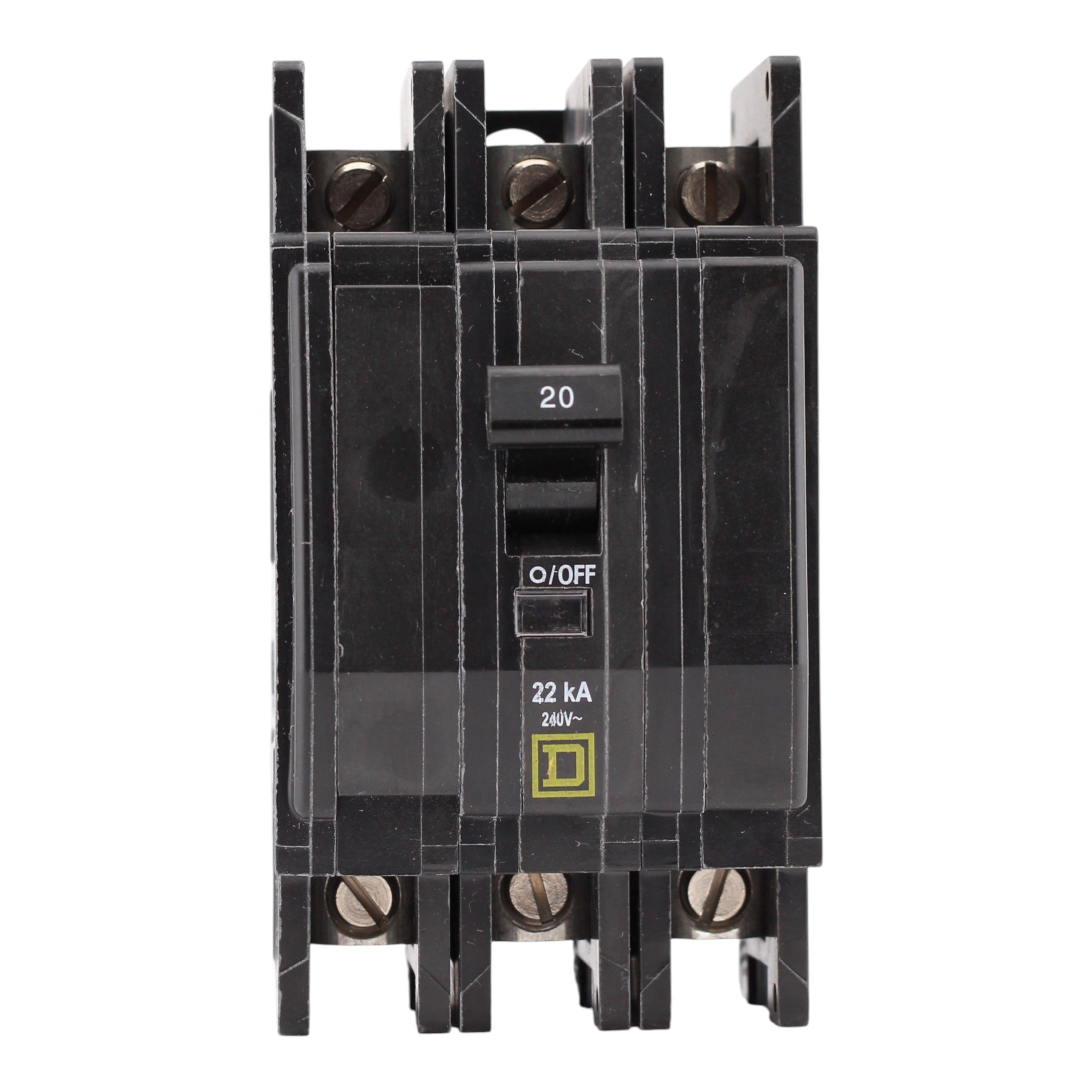 Square D QOU, QOU320VH, 20A, 3P, 240V, 22kA, Circuit Breaker - Image 4