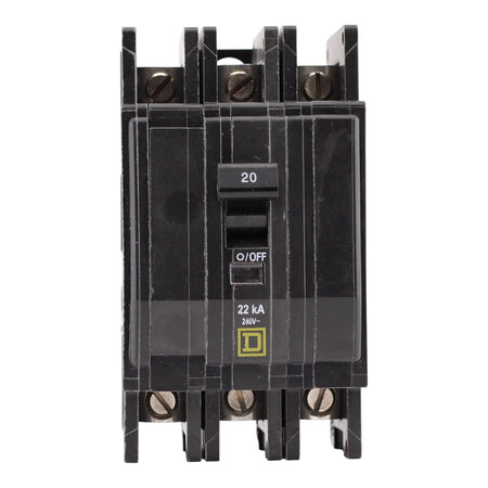 Square D QOU, QOU320VH, 20A, 3P, 240V, 22kA, Circuit Breaker - Image 4