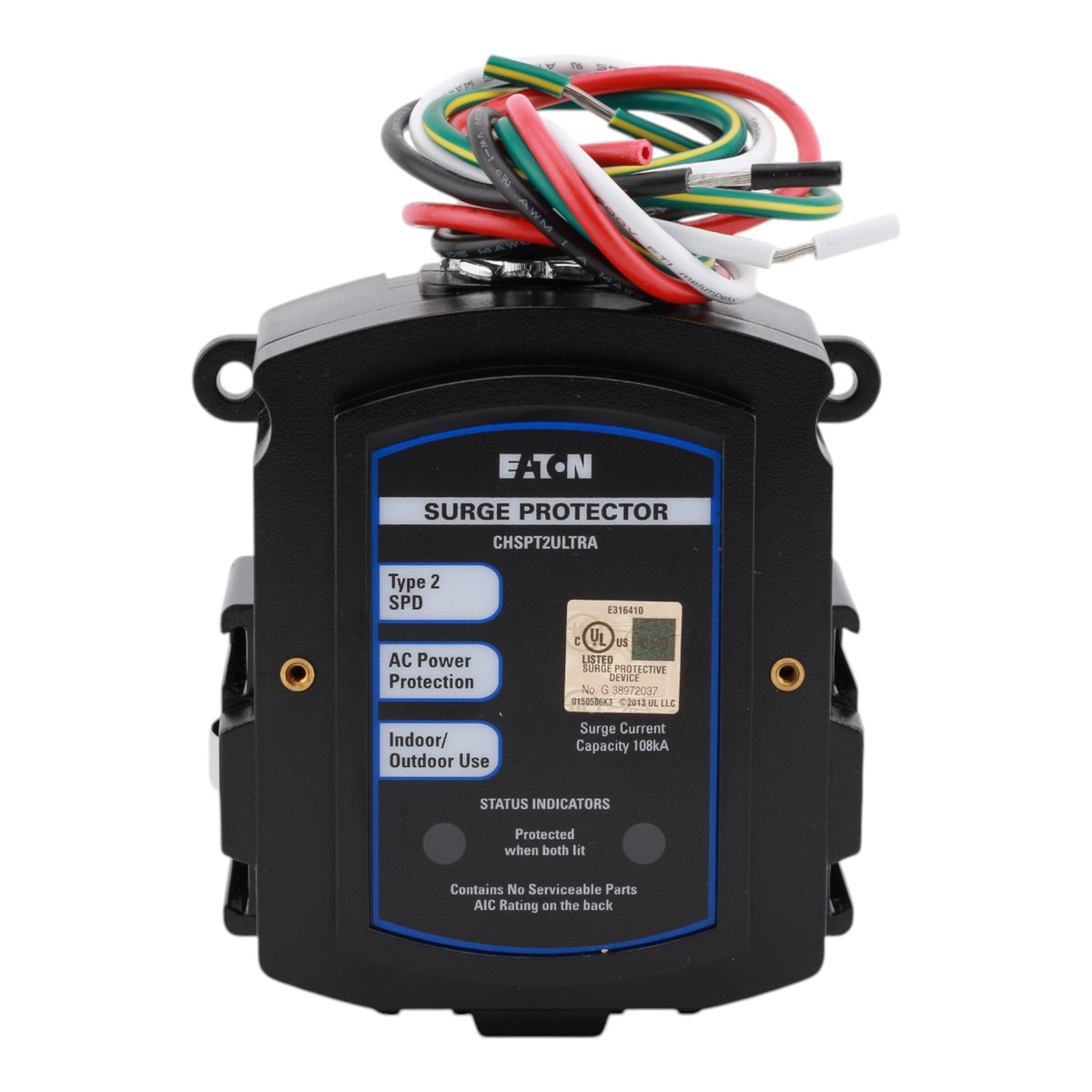 Eaton CHSPT2ULTRA Surge Protection Device, 120/240V, Single-Phase, 108 kA, NEMA 4 Enclosure, 20 kA Nominal Discharge Current - Image 3