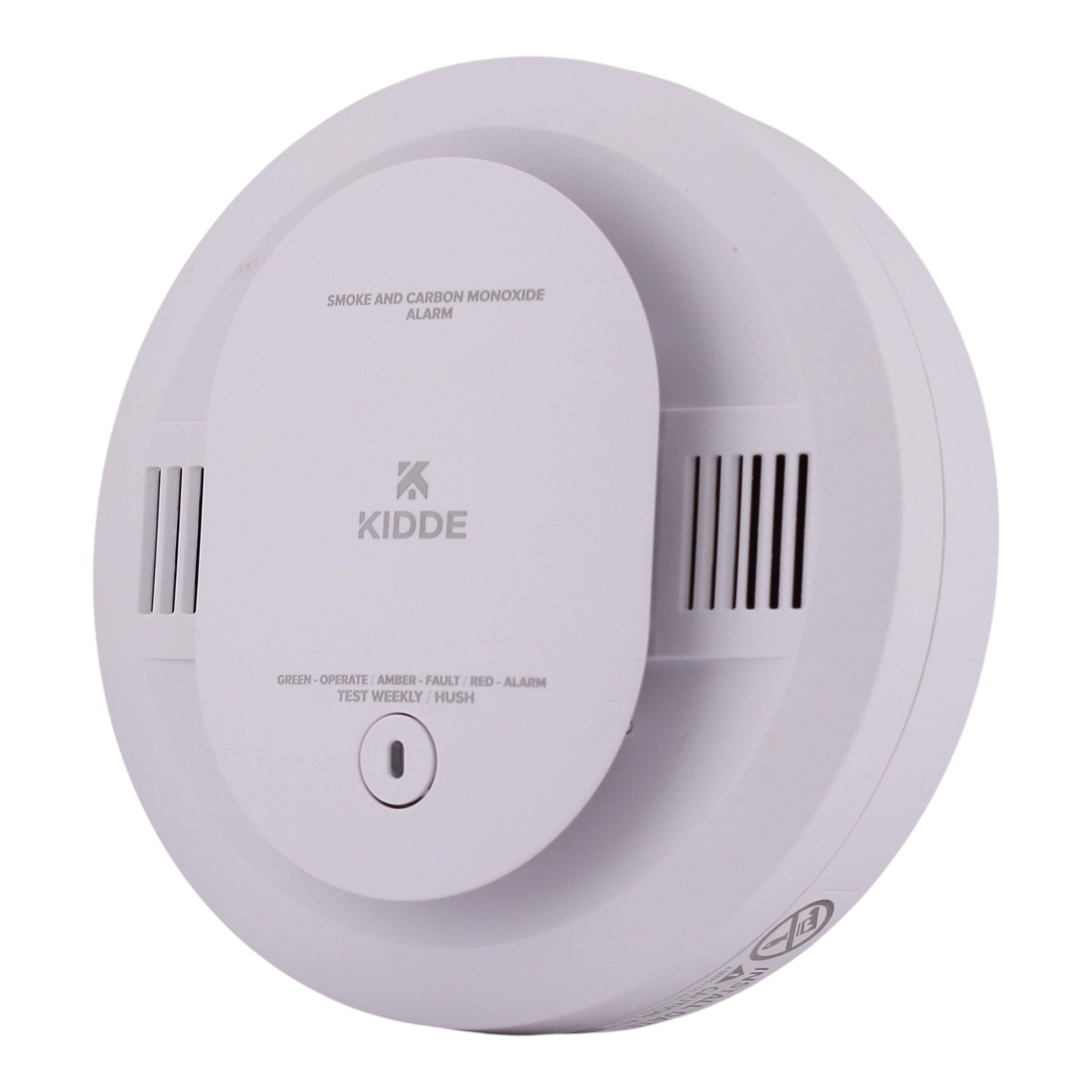 Kidde FireX CUACFEX-V Hardwired, 120V AC, Combo Smoke & CO Alarm, Voice, AA Backup, Interconnectable - Image 2