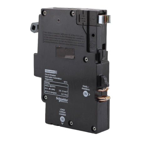 Square D QO QO115PAF 15A 1P 120V AFCI Plug on Neutral Circuit Breaker Circuit Breaker - Image 4