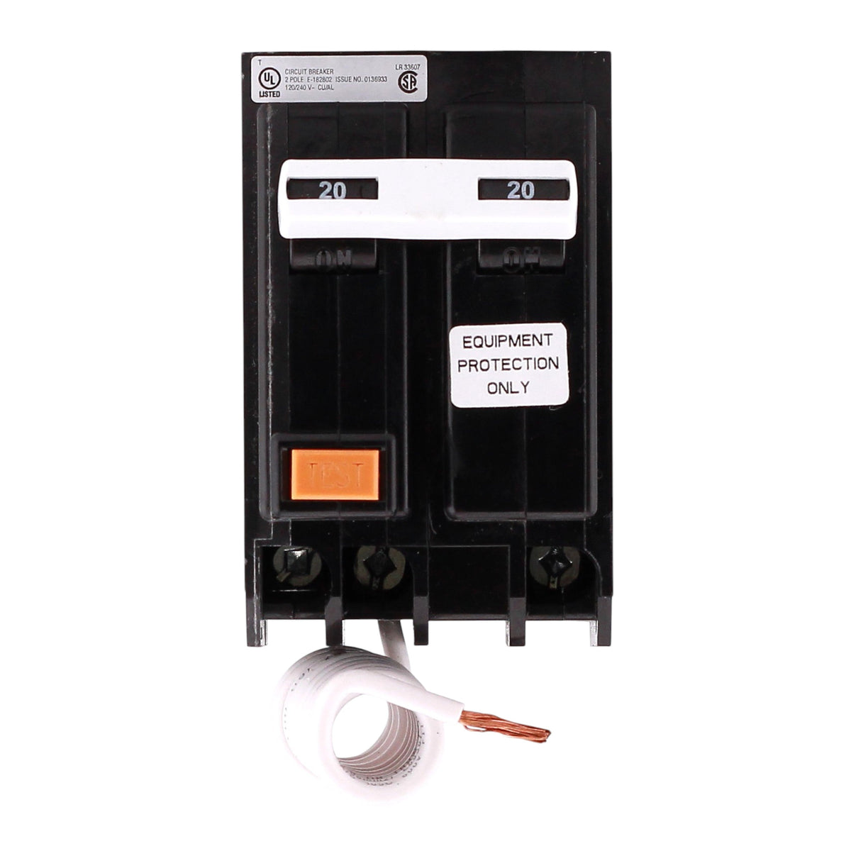Eaton GFEP, GFEP220, 20A, 2P, 120/240V, GFCI, Pigtail Neutral, Circuit Breaker - Image 4