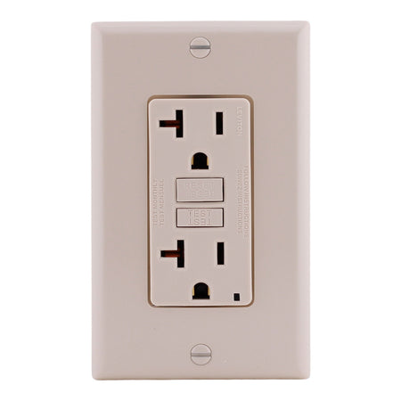 Leviton SmartlockPro, GFNT2-T, 20A, 2P, 125V, Slim GFCI, Non-Tamper Resistant, Outlet - Image 5