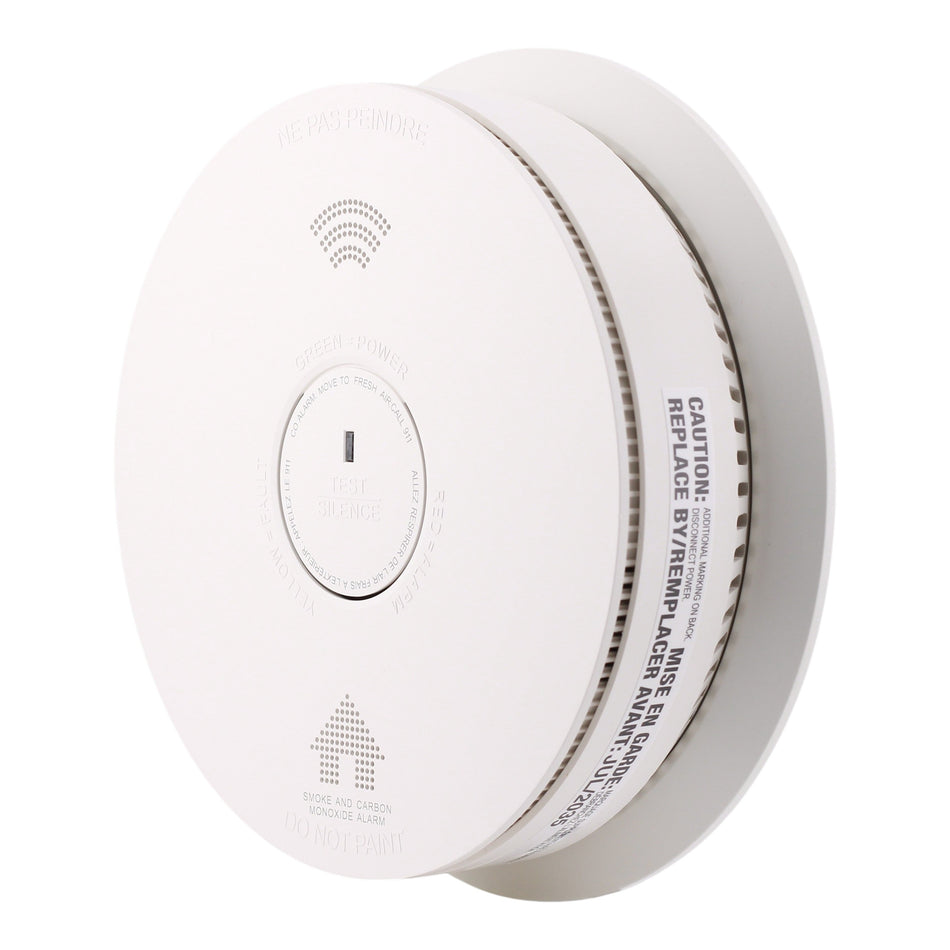 AH Lighting, AH886F, Combo Smoke & CO Alarm, 120V, Hardwired, 9V Backup, Interconnectable - Image 2
