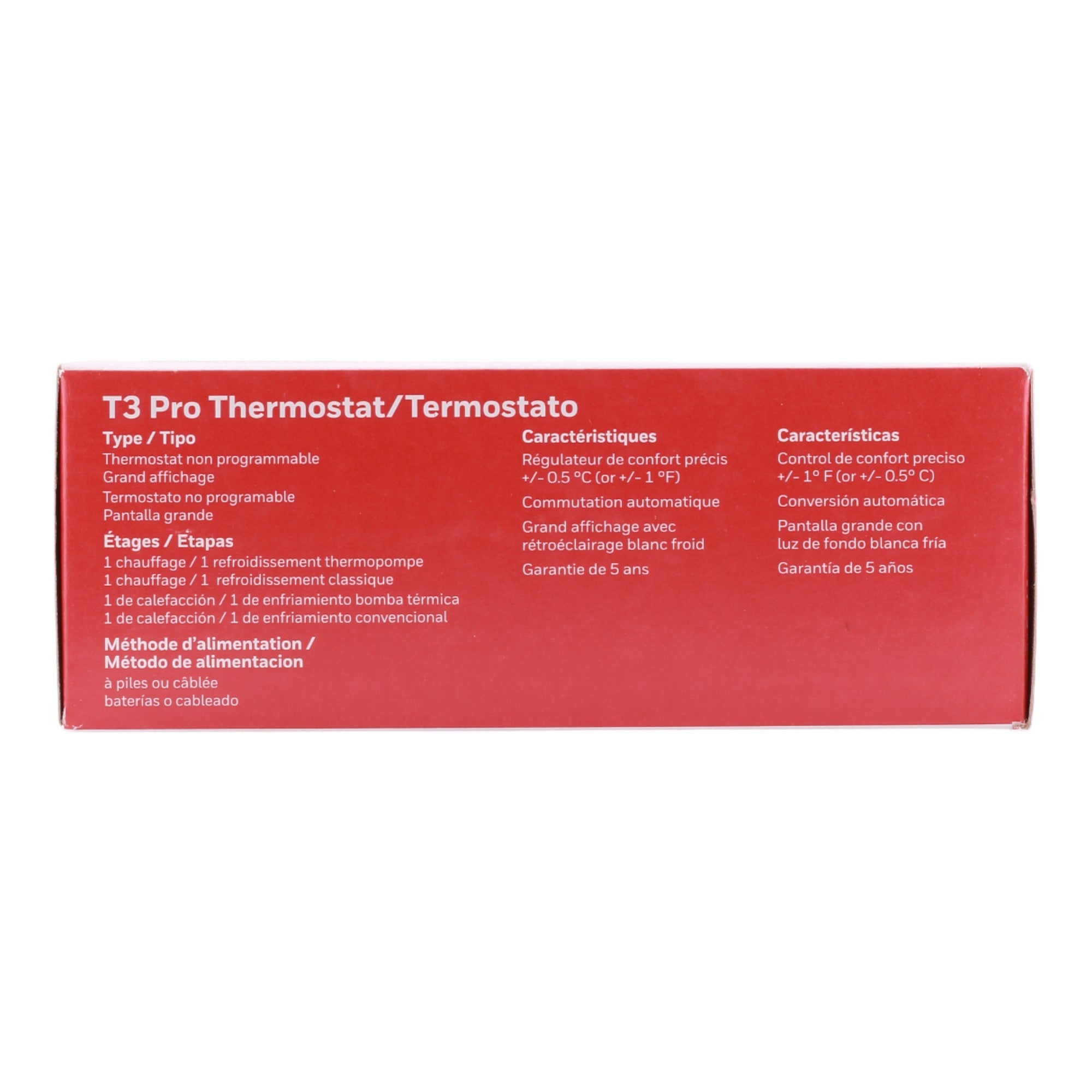Resideo T3 Pro TH3110U2008 1H/1C Non-Programmable Thermostat - Image 5