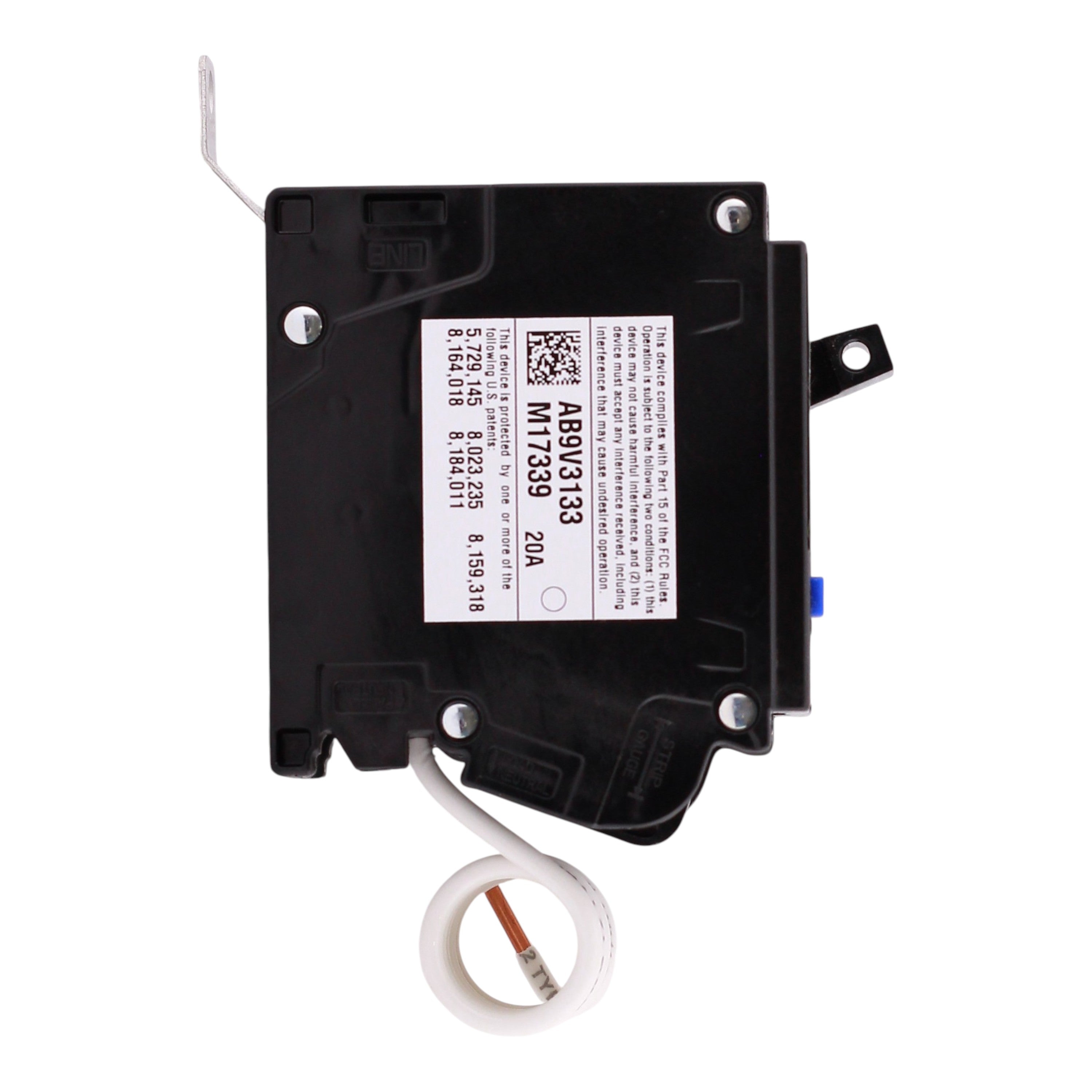 Siemens BA120AFCHH, 20A, 120V, 1-Pole, AFCI Circuit Breaker, 65kA Interrupt Rating, Thermal Magnetic, Panelboard Mounting - Image 6