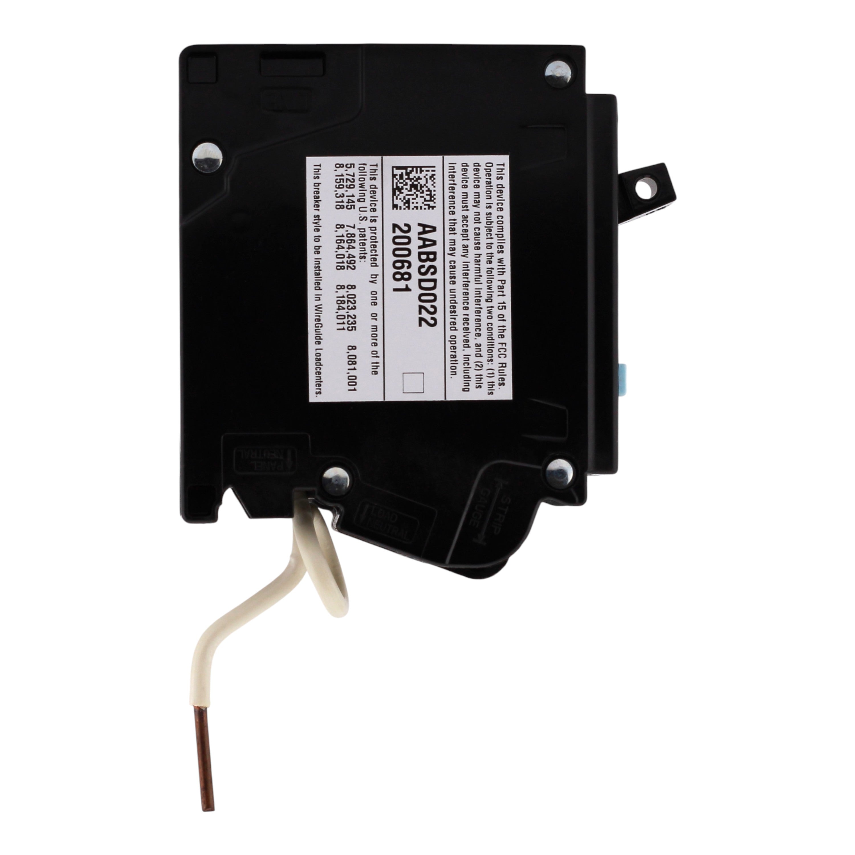 Siemens Q Q120DFWG 20A 1P 120V AFCI/GFCI Short Pigtail Neutral Circuit Breaker - Image 5