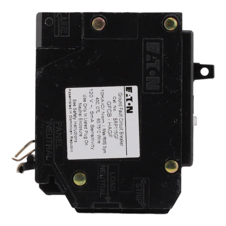 Eaton BR BRP115GF 15A 1P 120V GFCI Plug-On Neutral Circuit Breaker - Image 4