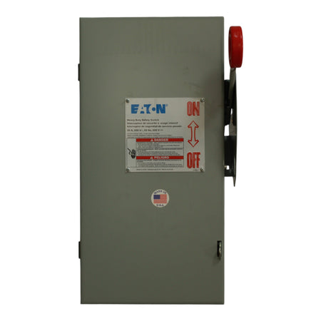 Eaton DH261UGK 30A 2P 600V Non-Fusible Heavy Duty Safety Switch NEMA 1 - Image 5