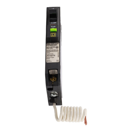 Square D QO QOB115AFI 15A 1P 120V AFCI Pigtail Neutral Circuit Breaker - Image 5