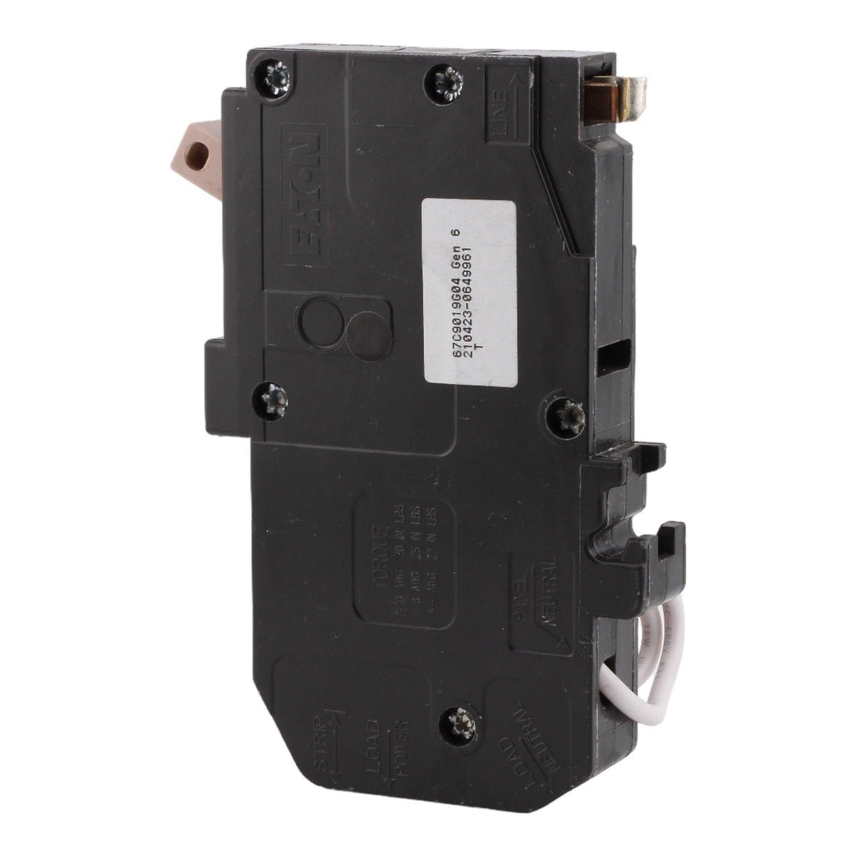 Eaton CHFN120AF 20 Amp Single Pole 120V Pigtail-Neutral AFCI Arc Fault Circuit Breaker UL - Image 4