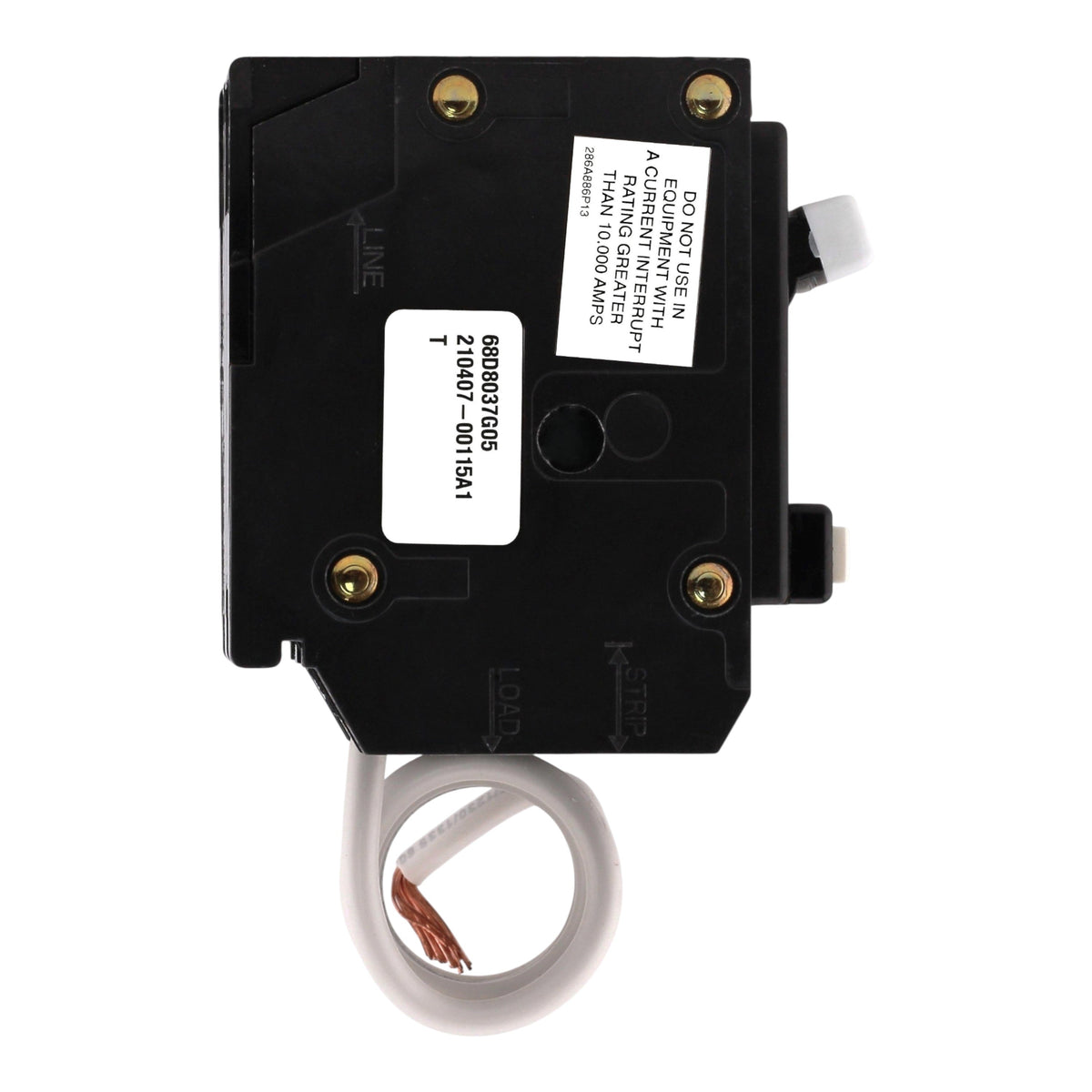 GE Q-Line THQL2140GFT 40A 2P 120/240V GFCI Self-Test Plug-In Circuit Breaker - Image 5