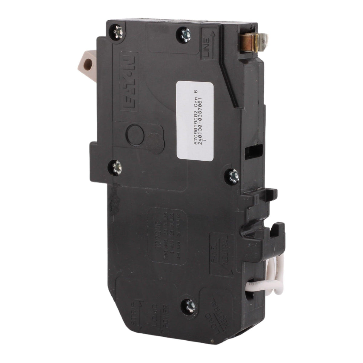 Eaton CH CHFN120DF 20A 1P 120V AFCI/GFCI Pigtail Neutral Circuit Breaker - Image 4