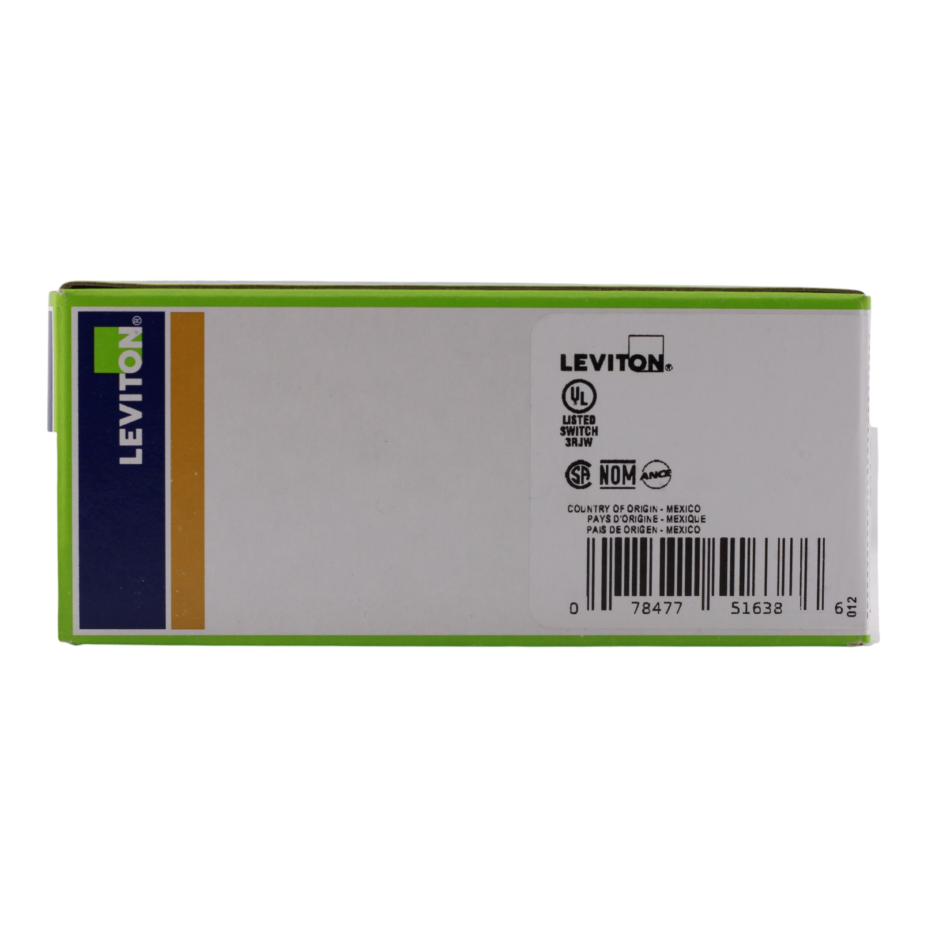 Leviton Decora 5634-W 15A Single-Pole / Single-Pole Combination Switch White - Image 4