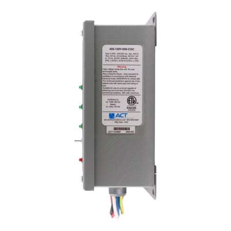 ACT Communications, ACT 455, 455-120Y-050, 120/208V, 3-Phase WYE, 50kA, Type 2 SPD - Image 6