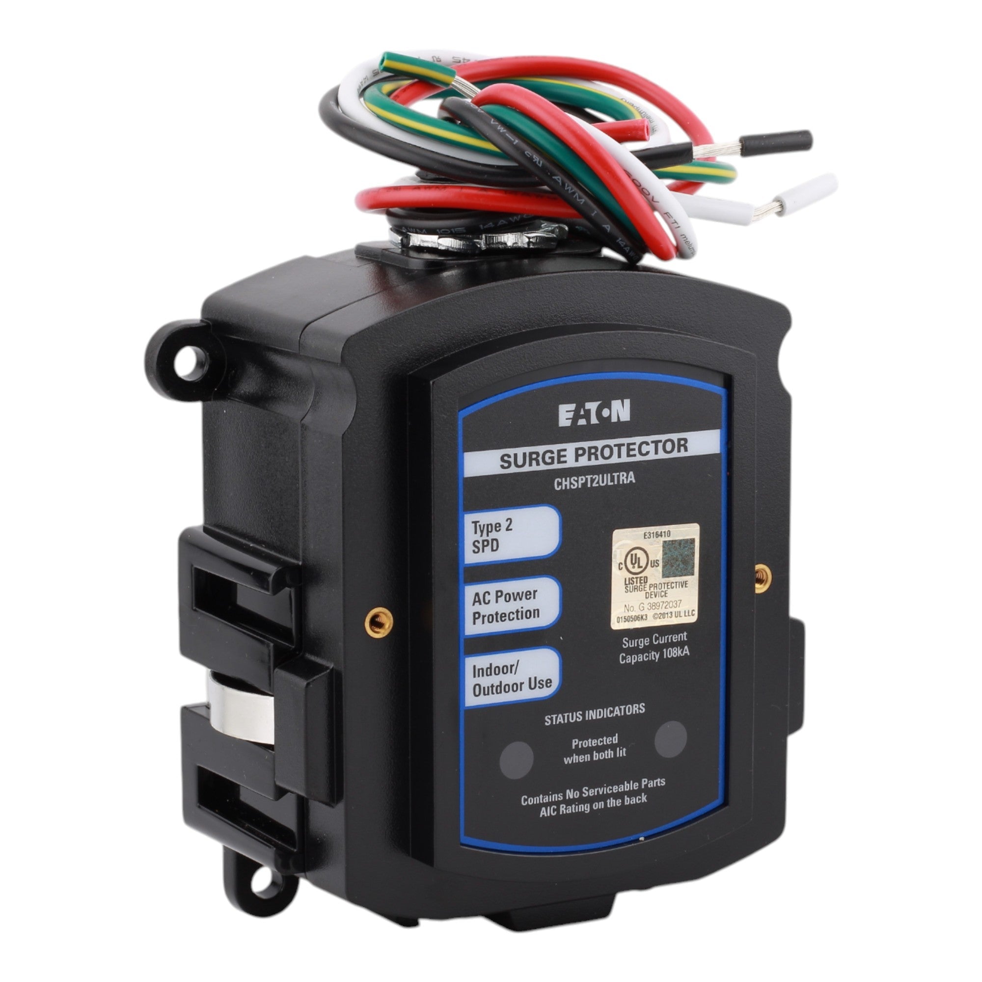 Eaton CHSPT2ULTRA Surge Protection Device, 120/240V, Single-Phase, 108 kA, NEMA 4 Enclosure, 20 kA Nominal Discharge Current - Image 4