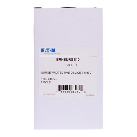 Eaton Type BR BRNSURGE10 2P 120/240V Surge Protective Device Pigtail Neutral - Image 3