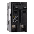 Square D Homeline HOM2100 100A 2P 120/240V Standard Plug-In Circuit Breaker