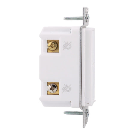 Square D SQR22601WH X Series 15A 600W Single Pole/3-Way Rocker Dimmer, Matte White Finish - Image 4