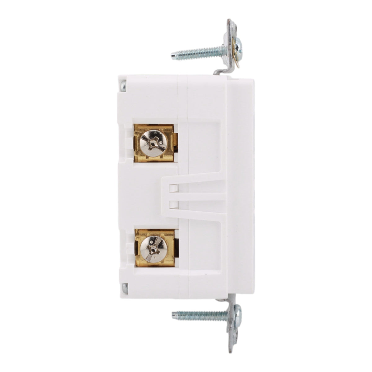 Square D SQR51201WH X Series 20A 125V Tamper Resistant GFCI Outlet, Matte White Finish - Image 3