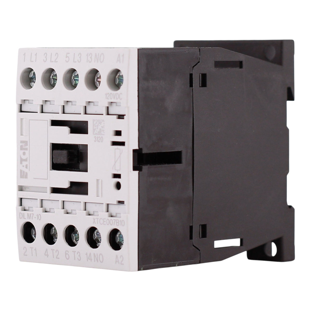 Eaton XT IEC, XTCE007B10AD, 7A, 3-Pole, 690VAC, 120VDC Coil, Full Voltage Non-Reversing Contactor - Image 3