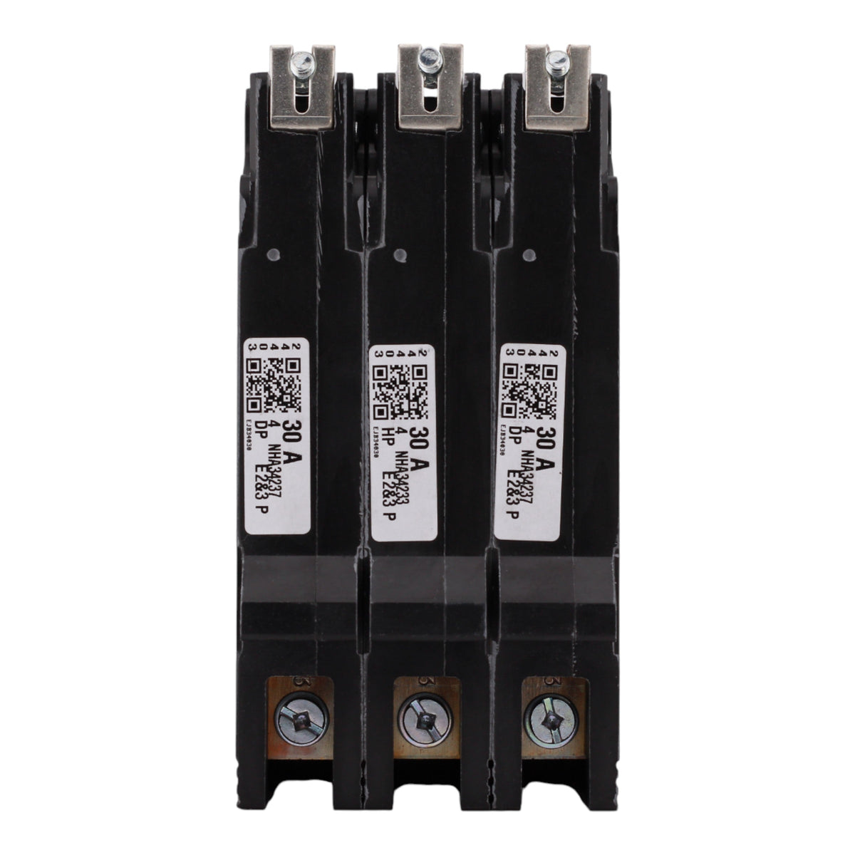 Square D E-Frame, EJB34030, 30A, 3P, 480Y/277V, Thermal-Magnetic, Bolt-On Circuit Breaker - Image 6